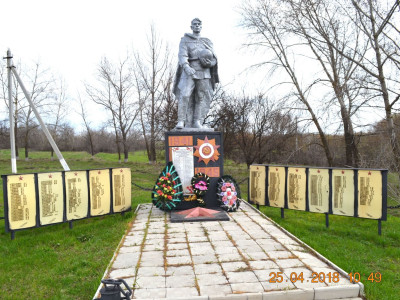 Воинское захоронение №410 х. Кравцовка.